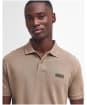 Men's Barbour International Essential Polo - Timberwolf