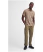 Men's Barbour International Essential Polo - Timberwolf