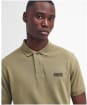 Men's Barbour International Essential Polo - Bleached Olive