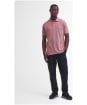 Men's Barbour International Essential Polo - Granite Pink