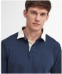Men's Barbour Howtown Rugby Shirt - Navy