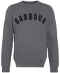 Men's Barbour Prep Logo Crew Sweater - Mid Grey Marl