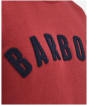 Men's Barbour Prep Logo Crew Sweater - Highland Red