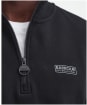 Men’s Barbour International Essential Half Zip Sweater - Black / Pewter