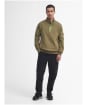 Flight Half Zip - Bleached Olive