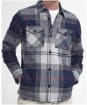 Men’s Barbour Tartan Cannich Overshirt - Blue Granite Tartan