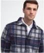 Bryson Overshi - Blue Granite Tartan