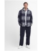 Bryson Overshi - Blue Granite Tartan