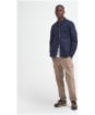 Maze Overshirt - Navy