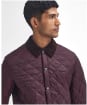 Men's Barbour Heritage Liddesdale Quilted Jacket - Winter Blackberry