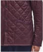 Men's Barbour Heritage Liddesdale Quilted Jacket - Winter Blackberry