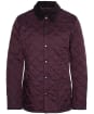 Men's Barbour Heritage Liddesdale Quilted Jacket - Winter Blackberry