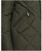 Men's Barbour Winter Chelsea Quilted Jacket - SAGE/GREENLOCH T