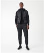 Men's Barbour International Ousten Hooded Gilet - Black