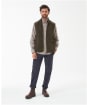 Men's Barbour Country Fleece Gilet - Olive