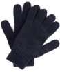 Barbour Lambswool Gloves - Navy