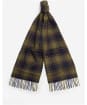 Men’s Barbour Tartan Scarf and Glove Gift Set - Classic / Olive