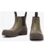 Men's Barbour International Storm Chelsea Wellington Boots - Olive / Olive