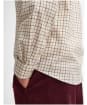 Men's Barbour Bank Check Shirt - Merlot