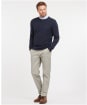 Men's Barbour Tisbury Crew Neck Sweater - Navy