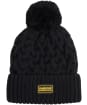 Men's Barbour International Drift Cable Beanie - Black