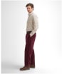 Men's Barbour Bank Check Shirt - Merlot