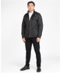 Men's Barbour International Ariel Polarquilt Jacket - Black