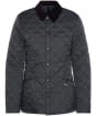 Men's Barbour Heritage Liddesdale Quilted Jacket - Black