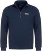 Men’s Barbour International Essential Half Zip Sweater - International Navy