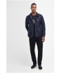 Men’s Barbour International Tourer Ariel Quilted Jacket - Navy