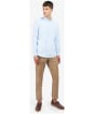 Men's Barbour Oxtown Tailored Shirt - Sky