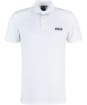 Men's Barbour International Essential Polo - White