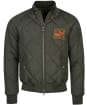 Men’s Barbour International Steve McQueen Quilted Merchant Jacket - Sage