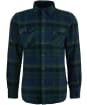 Men's Barbour Snowcap Tailored Shirt - Navy