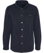 Men's Barbour Grindle Cotton Overshirt - Navy