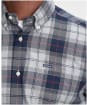 Men’s Barbour Wetherham Tailored Shirt - Blue Granite