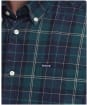 Men’s Barbour Wetherham Tailored Shirt - Green Loch