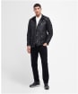 Men's Barbour International Duke Waxed Jacket - Black