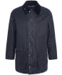 Men's Barbour Beaufort Waxed Jacket - Navy