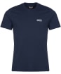 Men's Barbour International Small Logo Tee - International Navy