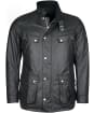 Men's Barbour International Tourer Duke Waxed Jacket - Black