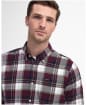 Men’s Barbour Crossfell Tailored Shirt - Merlot