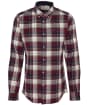 Men’s Barbour Crossfell Tailored Shirt - Merlot