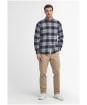 Men’s Barbour Kyeloch Tailored Shirt - Blue Granite