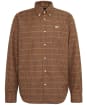 Men’s Barbour Henderson Thermo Weave Shirt - Stone