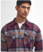 Men's Barbour Rhobell Tailored Shirt - Merlot