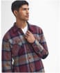 Men's Barbour Rhobell Tailored Shirt - Merlot