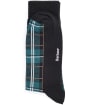 Men's Barbour Blyth Socks - Green Loch Tartan