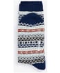 Fairisle Socks - Blue Granite Mix