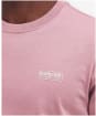 Men's Barbour International Small Logo Tee - Granite Pink